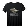 Panther Panzer V Deutsches WW2 Panzer T-Shirt – Detailierte Illustration des berühmten deutschen Panzerkampfwagen für Geschichts- und Panzerfans
