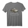 Panther Panzer V Deutsches WW2 Panzer T-Shirt – Detailierte Illustration des berühmten deutschen Panzerkampfwagen für Geschichts- und Panzerfans