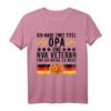 DDR NVA Armee Veteran T-Shirt - Ostalgie Geschenk für DDR Fans, Ostdeutsche & ehemalige NVA Angehörige, Vatertag & Geburtstag