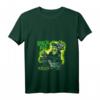 Damen Frankenstein Shock Rod Gasser - Horror Psychobilly Punk Art T-Shirt mit V-Ausschnitt, Retro & Vintage Merchandise für Gothic & Underground Fans
