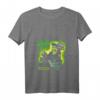 Damen Frankenstein Shock Rod Gasser - Horror Psychobilly Punk Art T-Shirt mit V-Ausschnitt, Retro & Vintage Merchandise für Gothic & Underground Fans
