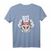 Japanisches Kitsune Masken-Shirt im Cyberpunk-Stil mit Fox, Ninja und Oni – Futuristische Anime-Designs, Kawaii Monster & Geschenk für Japan-Fans