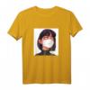Antisocial Vaporwave Anime Mädchen T-Shirt mit japanischer Ästhetik und Waifu-Kunst – Perfekt für Otaku, Emo, Egirl & Harajuku Fans
