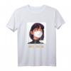 Antisocial Vaporwave Anime Mädchen T-Shirt mit japanischer Ästhetik und Waifu-Kunst – Perfekt für Otaku, Emo, Egirl & Harajuku Fans