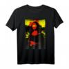 Mona Lisa Red Yellow Modern Art Punk Leonardo Da Vinci T-Shirt - Buntes Kunstmotiv für Kunstliebhaber und Punk-Fans