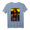 Mona Lisa Red Yellow Modern Art Punk Leonardo Da Vinci T-Shirt - Buntes Kunstmotiv für Kunstliebhaber und Punk-Fans