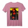 Mona Lisa Red Yellow Modern Art Punk Leonardo Da Vinci T-Shirt - Buntes Kunstmotiv für Kunstliebhaber und Punk-Fans