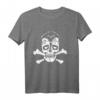 Horror Art Frankenstein Skull Punk Psychobilly Langarmshirt - Vintage Style Monster & Martians Merchandise für Halloween & Gothic Fans