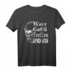 Wave-Gotik-Treffen 2019 Schädel Gothic T-Shirt - Perfektes Festival-Shirt für Gothic, Darkwave, Metal, Industrial und Punk Fans in Leipzig