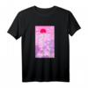 Vaporwave Japanisch Kranich T-Shirt mit Hokusai Kunst - Pastellfarbenes Kawaii Design für Streetwear und Teenager
