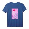 Vaporwave Japanisch Kranich T-Shirt mit Hokusai Kunst - Pastellfarbenes Kawaii Design für Streetwear und Teenager