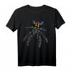 Venezolanische Tarantelspinne, Sonne Tiger (P. Irminia) T-Shirt – Gruselige Gothic-Inspirierte Spinnen Grafik für Festivals, Halloween & dunkle Kunstfans