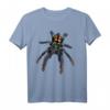 Venezolanische Tarantelspinne, Sonne Tiger (P. Irminia) T-Shirt – Gruselige Gothic-Inspirierte Spinnen Grafik für Festivals, Halloween & dunkle Kunstfans