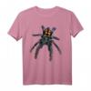Venezolanische Tarantelspinne, Sonne Tiger (P. Irminia) T-Shirt – Gruselige Gothic-Inspirierte Spinnen Grafik für Festivals, Halloween & dunkle Kunstfans