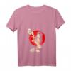 Damen Horror Art - Sexy Gothic Girl Burlesque T-Shirt mit V-Ausschnitt - Vintage Tattoo & Underground Punk Style