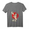 Damen Horror Art - Sexy Gothic Girl Burlesque T-Shirt mit V-Ausschnitt - Vintage Tattoo & Underground Punk Style