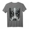Egirl Skeleton Xray Butterfly Harajuku T-Shirt – Dunkles Y2K, Grunge & Gothic Style für Halloween, Punkrock & Emo Fans