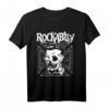 Horror Art - Rockabilly Schädel Kreuz T-Shirt - Psychobilly & Punk Rock Merchandise für Gothic & Alternative Fans