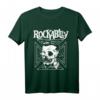 Horror Art - Rockabilly Schädel Kreuz T-Shirt - Psychobilly & Punk Rock Merchandise für Gothic & Alternative Fans