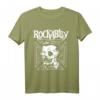 Horror Art - Rockabilly Schädel Kreuz T-Shirt - Psychobilly & Punk Rock Merchandise für Gothic & Alternative Fans