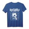 Horror Art - Rockabilly Schädel Kreuz T-Shirt - Psychobilly & Punk Rock Merchandise für Gothic & Alternative Fans