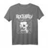 Horror Art - Rockabilly Schädel Kreuz T-Shirt - Psychobilly & Punk Rock Merchandise für Gothic & Alternative Fans