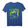 Frankenstein Shock Rod Gasser - Horror Psychobilly Punk Art T-Shirt mit Retro Monster & Kustom Kulture Design