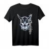 Oni Dämon Maske Teufel Japan Kult Retro Yokai T-Shirt – Harajuku Streetwear für Otaku, Anime, Manga & Vaporwave Fans