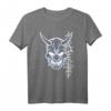 Oni Dämon Maske Teufel Japan Kult Retro Yokai T-Shirt – Harajuku Streetwear für Otaku, Anime, Manga & Vaporwave Fans