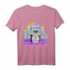 Cyber Punk Girl Cosplay Manga Gasmaske Anime T-Shirt - Trendiges Cosplay-Design für Anime- und Manga-Fans