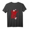 Japanisch Damon Art Face Skull Devil Oni Harajuku Aesthetic T-Shirt – Minimalistische Streetwear für Otaku, Anime Fans & Japan-Liebhaber
