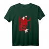 Japanisch Damon Art Face Skull Devil Oni Harajuku Aesthetic T-Shirt – Minimalistische Streetwear für Otaku, Anime Fans & Japan-Liebhaber
