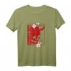 Japanisch Damon Art Face Skull Devil Oni Harajuku Aesthetic T-Shirt – Minimalistische Streetwear für Otaku, Anime Fans & Japan-Liebhaber