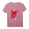 Japanisch Damon Art Face Skull Devil Oni Harajuku Aesthetic T-Shirt – Minimalistische Streetwear für Otaku, Anime Fans & Japan-Liebhaber