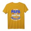 Herren Doktor Papa Abschluss Arzt Ph.D. T-Shirt – Perfektes Geschenk für Mediziner, Ärzte & Doktoren zu Weihnachten, Geburtstag oder Rente