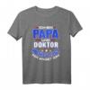 Herren Doktor Papa Abschluss Arzt Ph.D. T-Shirt – Perfektes Geschenk für Mediziner, Ärzte & Doktoren zu Weihnachten, Geburtstag oder Rente