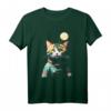 Süße Astronauten-Katze im Weltall mit Mond im Hintergrund T-Shirt – Perfektes Geschenk für Katzen- und Science Fiction Fans