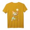 Süße Astronauten-Katze im Weltall mit Mond im Hintergrund T-Shirt – Perfektes Geschenk für Katzen- und Science Fiction Fans