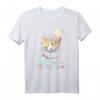 Süße Astronauten-Katze im Weltall mit Mond im Hintergrund T-Shirt – Perfektes Geschenk für Katzen- und Science Fiction Fans