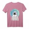 Retro-Weltraum-Meditations-Astronaut im Weltall T-Shirt – Stilvolles Geschenk für Weltraum- und Astronomie-Liebhaber jeden Alters