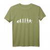 Fechtkampf Geschenk Evolution Fechten T-Shirt – Perfekt für Fechter, Kampfsportler und Mittelalter Fans zu Weihnachten, Geburtstag oder Mensur