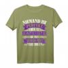 Niemand ist perfekt Erzgebirger Wismut Aue Erzgebirge T-Shirt – Stolz aus dem Erzgebirge, für Fußballfans & Heimatverbundene