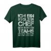Lustiges Leiter Des Besten Teams Chef T-Shirt - Geschenk für Vorgesetzten zum Geburtstag, Weihnachten & Abschied