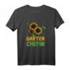 Garten Chefin Gärtnerin Sonnenblume Ruhestands Geschenk T-Shirt – Perfektes Hobbygärtnerinnen Geschenk für Muttertag, Weihnachten & Abschiedsfeier