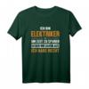 Elektriker hat immer Recht Elektroniker T-Shirt – Perfektes Geschenk für Elektrofachkräfte, Handwerker & Elektrotechniker