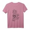 Kinder Ananas auf Skateboard zum Ausmalen und Bemalen - Kreatives T-Shirt für Kindergeburtstag, Bastelspaß & personalisierte Geschenke