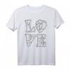 Kids Love T-Shirt zum Ausmalen – Kreatives Kinder T-Shirt zum Bemalen mit Stoffstiften, ideal für kreative Kids und Geschenke