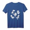 Dinosaurier Malerei T-Shirt für Kinder – Kreatives Dino Geschenk mit Ausmalmotiven, ideal für Kindergarten, Schule und Dinosaurier-Fans