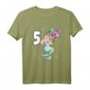 Kinder Meerjungfrau T-Shirt zum 5. Geburtstag für Mädchen - Lustiges Geburtstagsgeschenk für Tochter & Kindergeburtstag