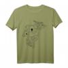Kinder T-Shirt zum Ausmalen mit Koala Bär - Kreatives Malshirt für Mädchen und Jungen, ideal für Tier- und Koala-Liebhaber